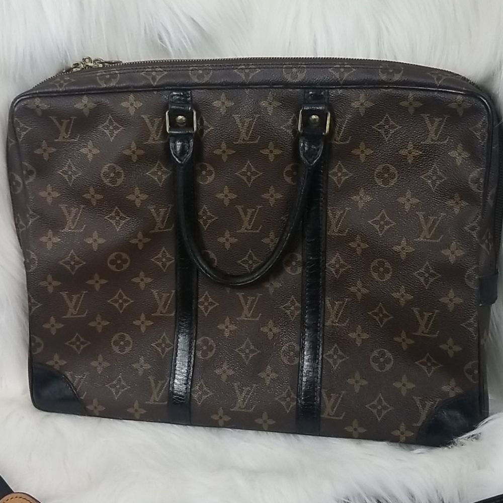 LV documents bag
